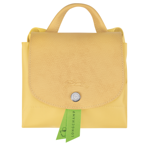 Le Pliage Green M Backpack , Wheat - Recycled canvas - View 4 of  5