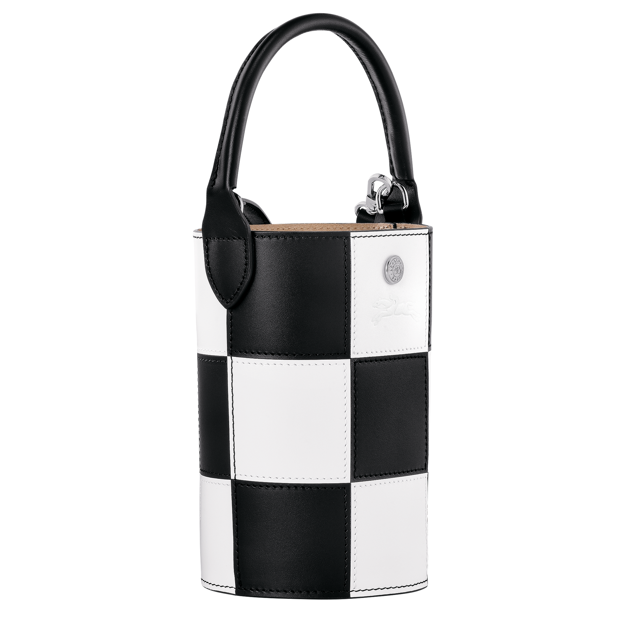 Épure Umhängetasche XS, Schwarz/Weiss