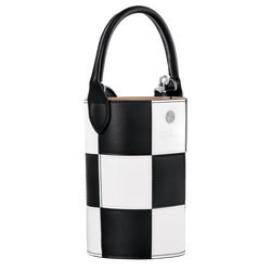 Épure Umhängetasche XS, Schwarz/Weiss
