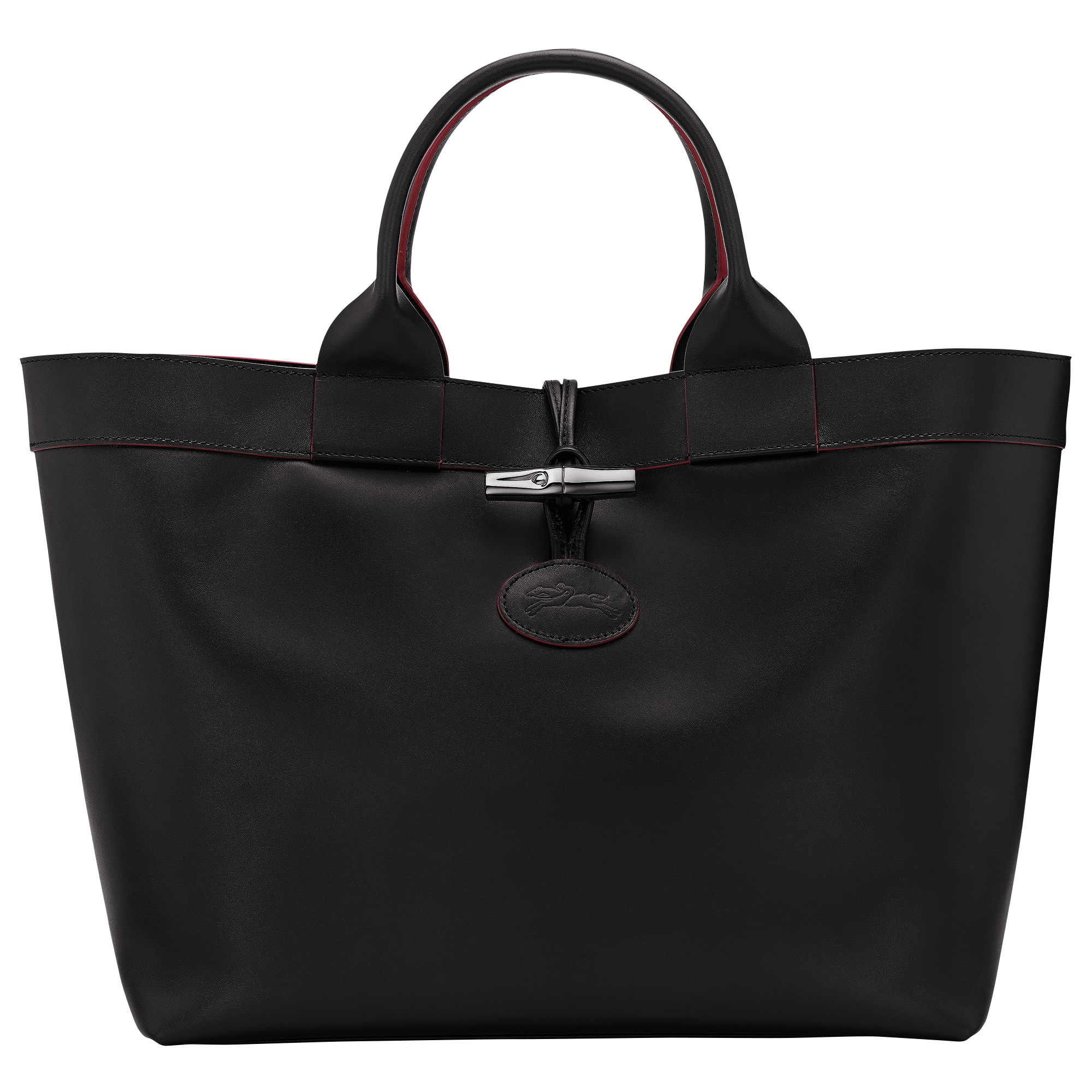 Tote bag L, Black - View 1 of
4 - zoom in Le Roseau Tote bag L, Black
