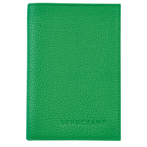 Reisepass-Etui Le Foulonné , Leder - Rasen - Ansicht 1 von 2