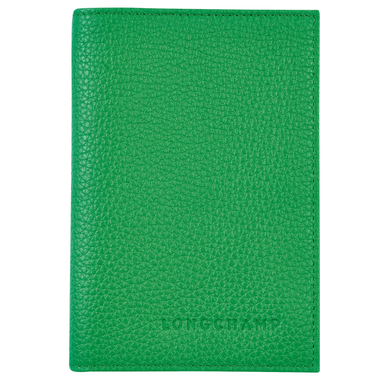 Reisepass-Etui Le Foulonné , Leder - Rasen  - Ansicht 1 von 2