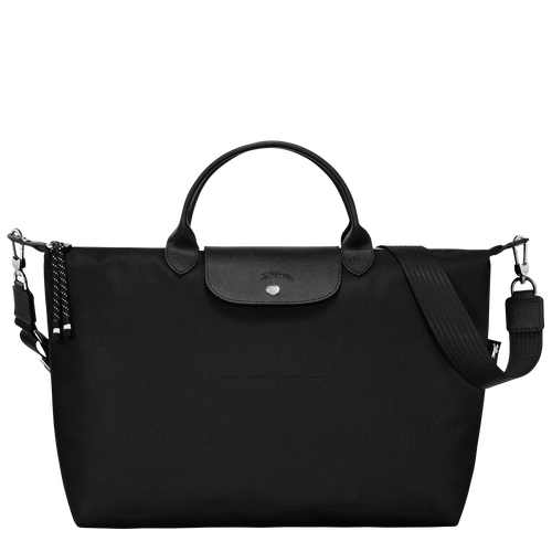 Le Pliage Energy XL Handbag , Black - Recycled canvas - View 1 of 6