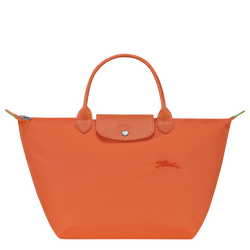 Le Pliage Green Handbag M, Carot