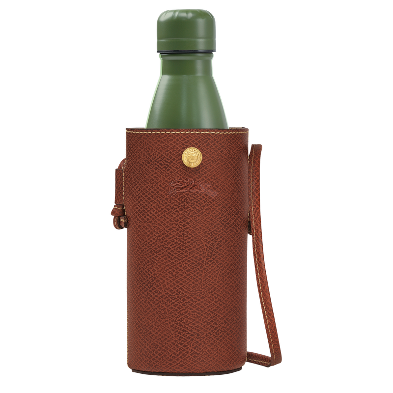 Épure Bottle holder Brown - Leather (34186HYZ035)