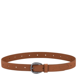 Le Pliage Xtra Ladies' belt , Cognac - Leather
