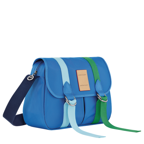 Le Pliage Re-Play Umhängetasche L, Blau