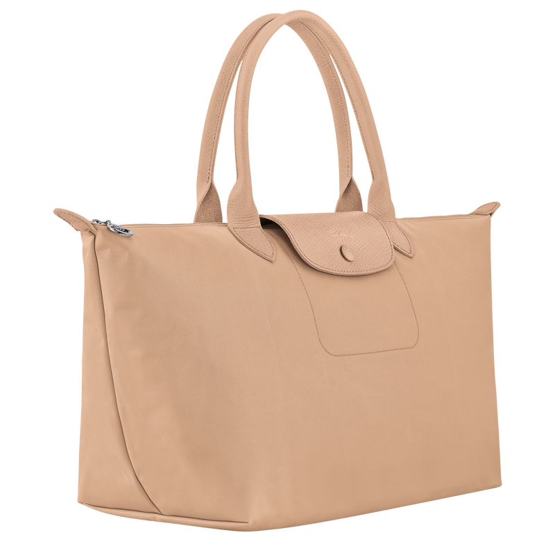 Le Pliage One L Handbag , Beige - Canvas  - View 2 of  6