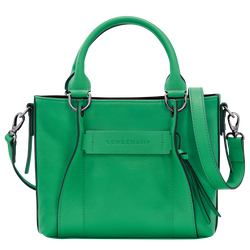 Borsa con manico S Longchamp 3D , Pelle - Verde
