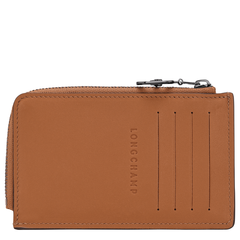 Le Pliage Xtra Tarjetero , Cuero - Anacardo  - Vista 2 de 2