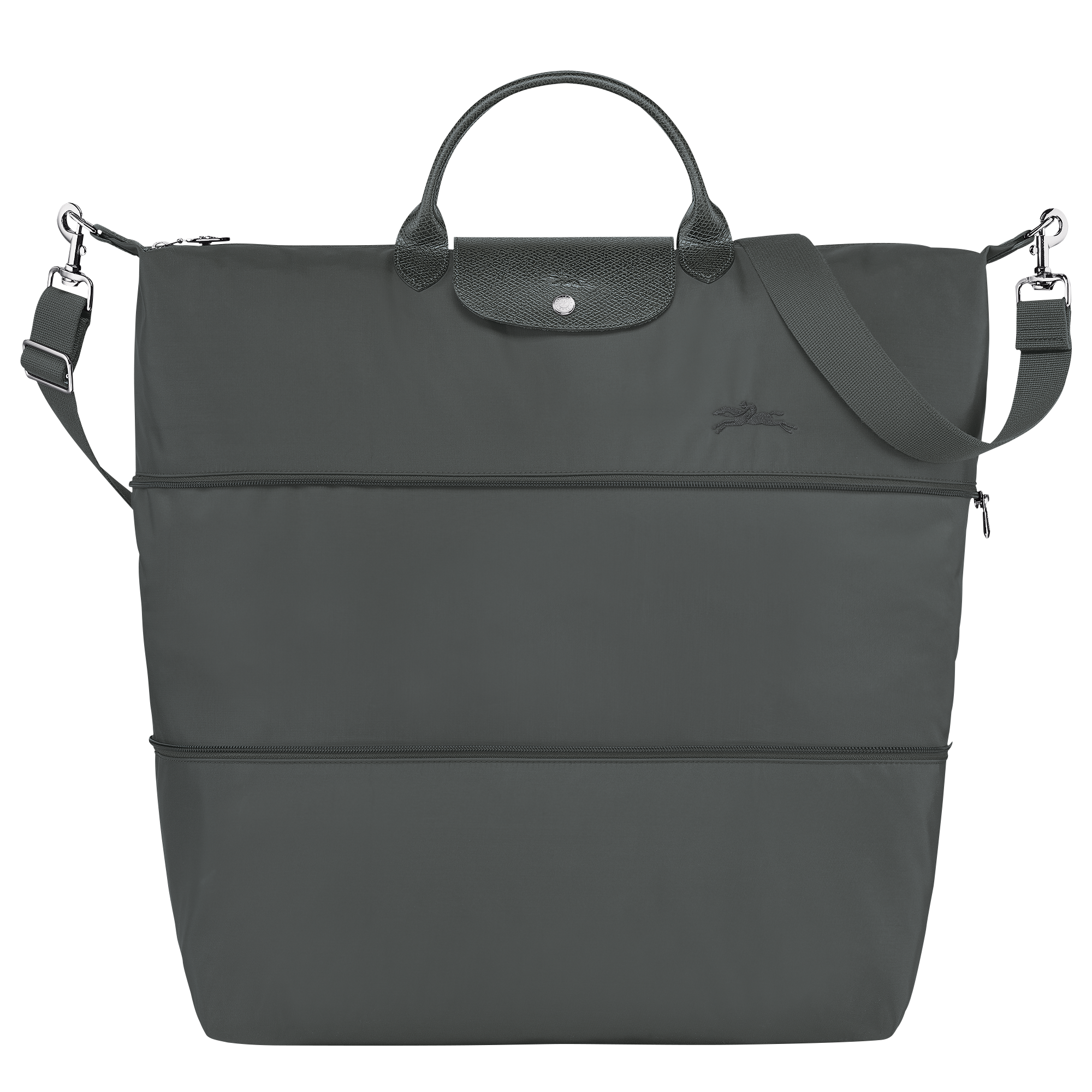 Le Pliage Green Saco de viagem expans&iacute;vel, Grafite