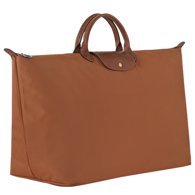 Reisetasche XL Le Pliage Original , Recyceltes Canvas - Cognac
