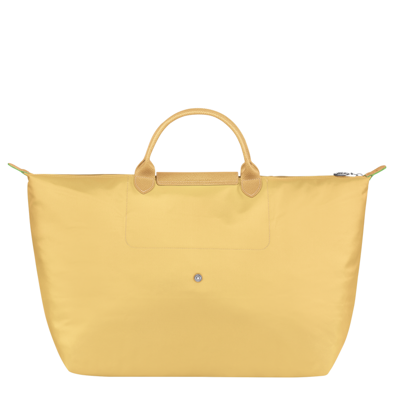 Le Pliage Green 旅行袋 S , 小麥白 - 再生帆布  - 查看 3 4