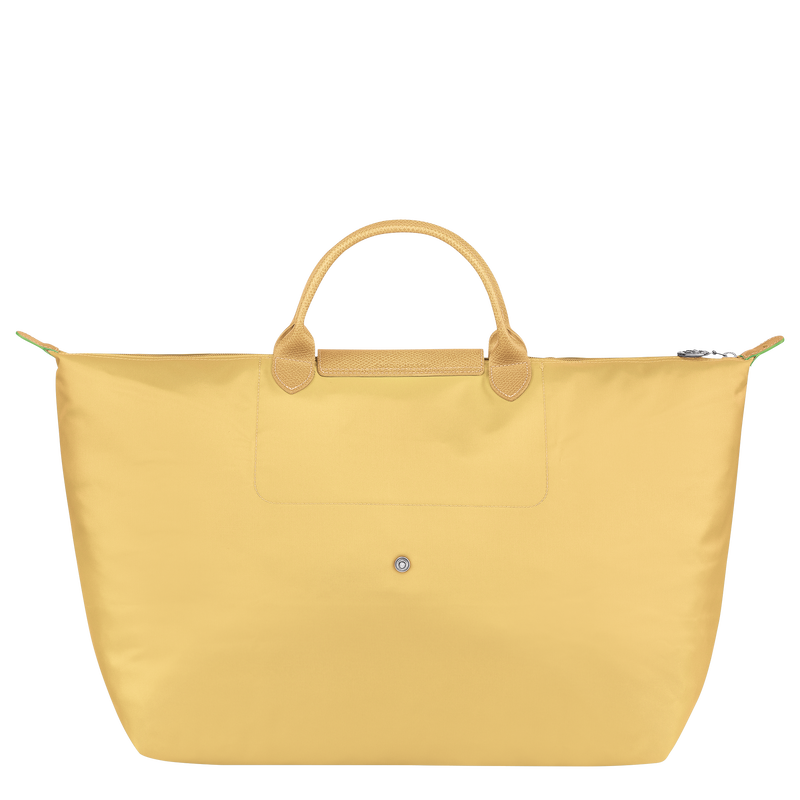 Le Pliage Green S Travel bag , Wheat - Recycled canvas  - View 3 of 4