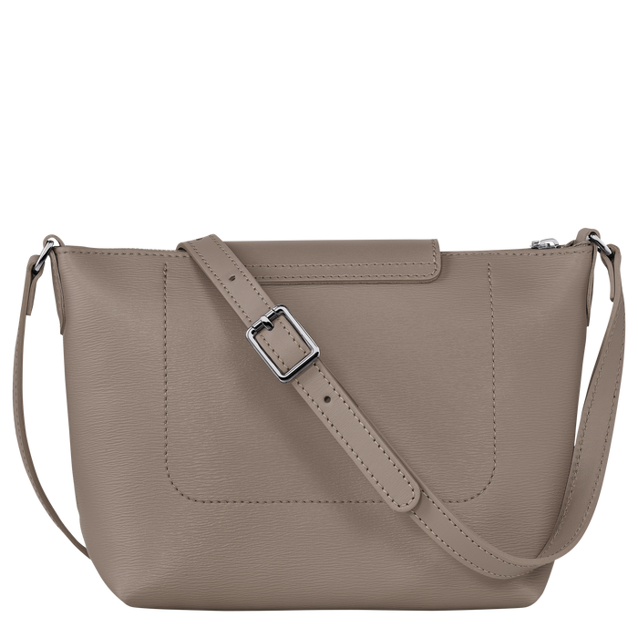 Le Pliage City Crossbody bag XS, Taupe