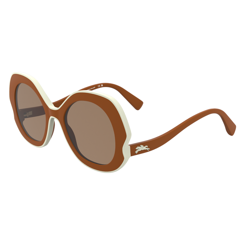 Lunettes de soleil , R&eacute;sine v&eacute;g&eacute;tale - Ecorce  - Vue 2 de 2