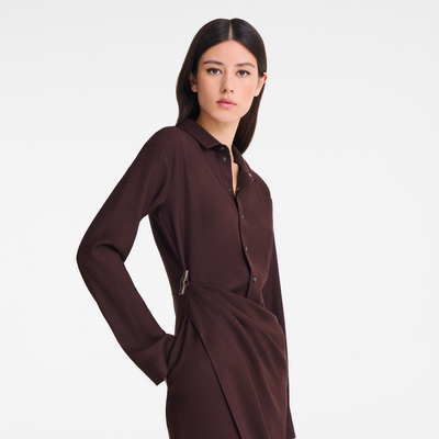 null Dress, Burgundy