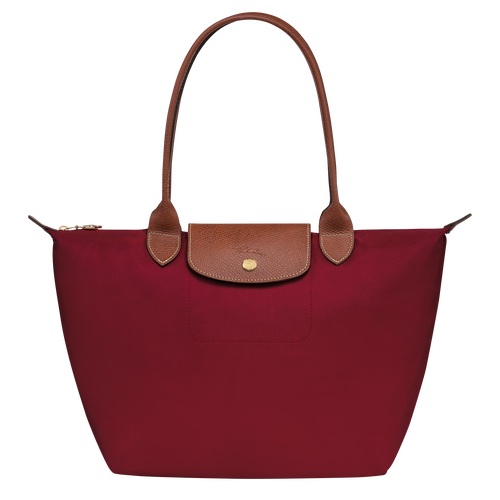 Le Pliage Original M Tote bag , Red - Recycled canvas - View 1 of 5