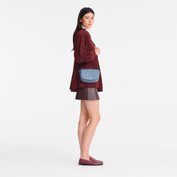 Épure S Crossbody bag , Slate - Leather