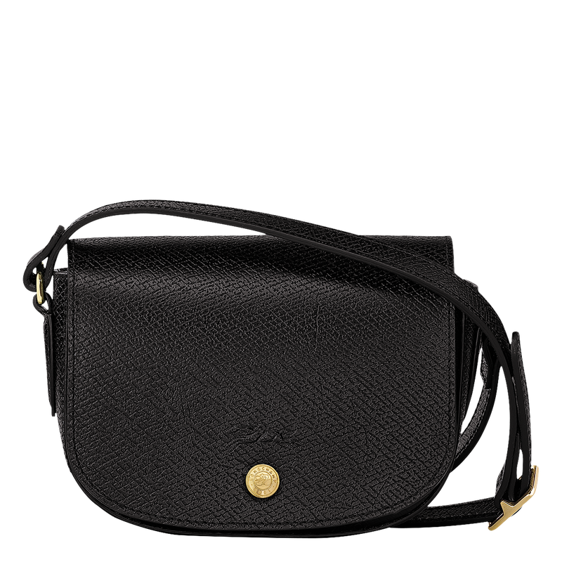 Leather Crossbody Bag | Lucia Black