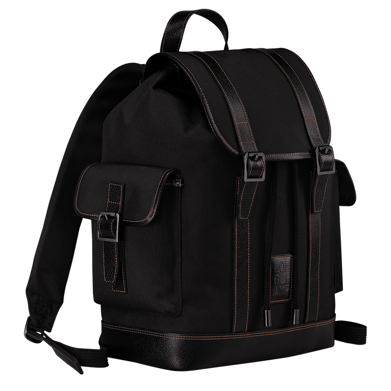 Boxford Backpack , Black - Recycled canvas  - View 3 of  5