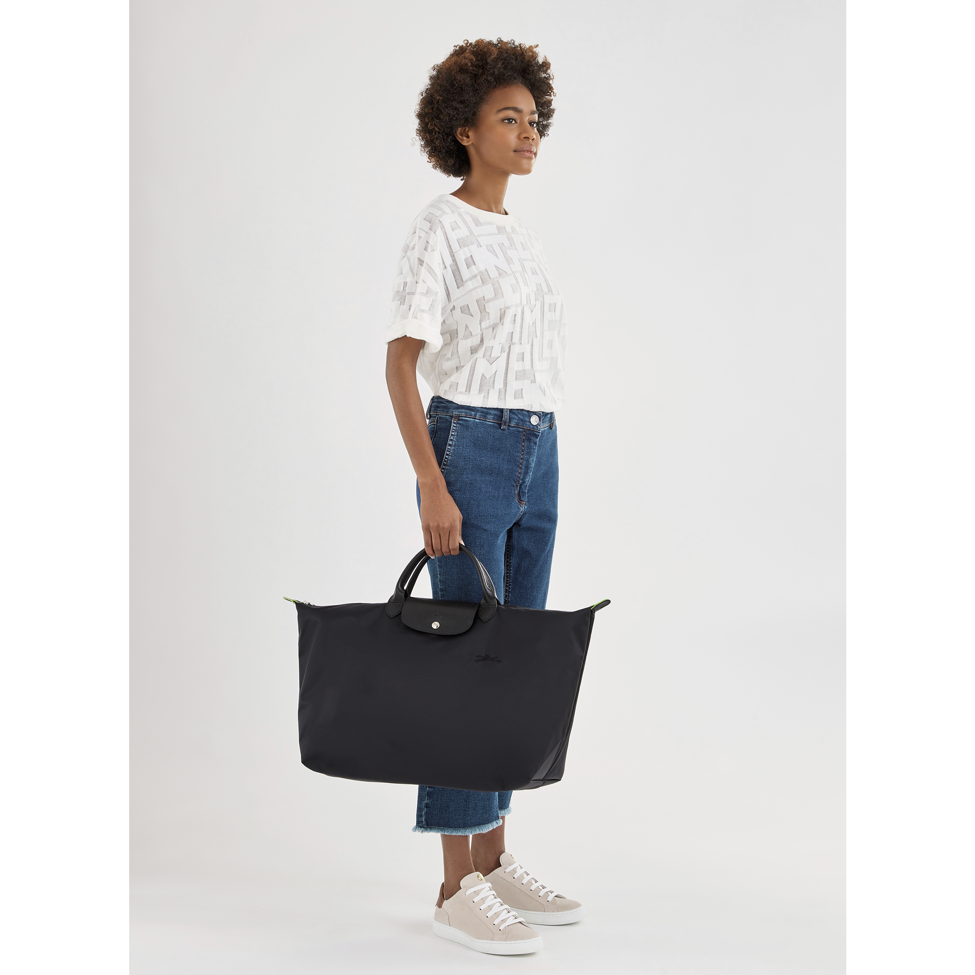 Bolsa de viaje L Le Pliage Green Laguna (L1624919P65) | Longchamp ES