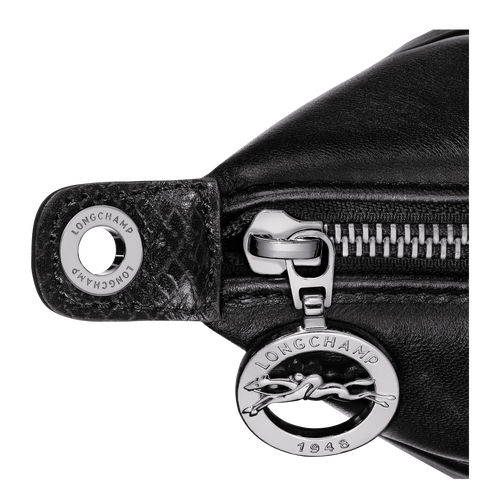 Le Pliage Xtra XS Handbag , Black - Leather - View 6 of  6