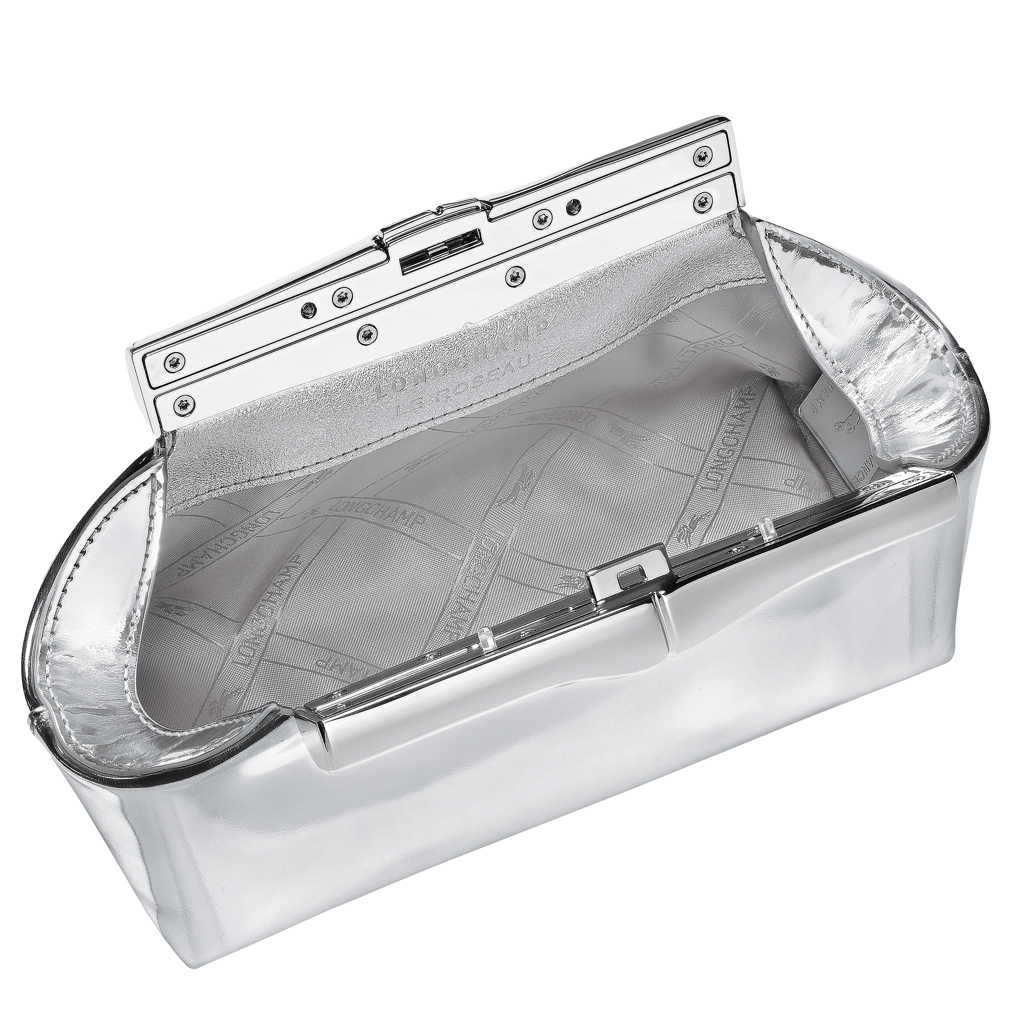 Le Roseau Bolso peque&ntilde;o S, Plateado