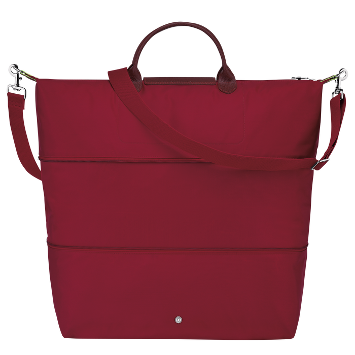 Le Pliage Green Travel bag expandable, Red
