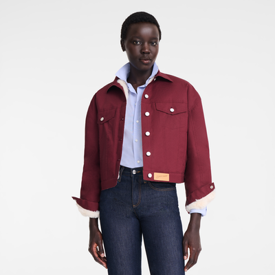 null Jacket, Burgundy