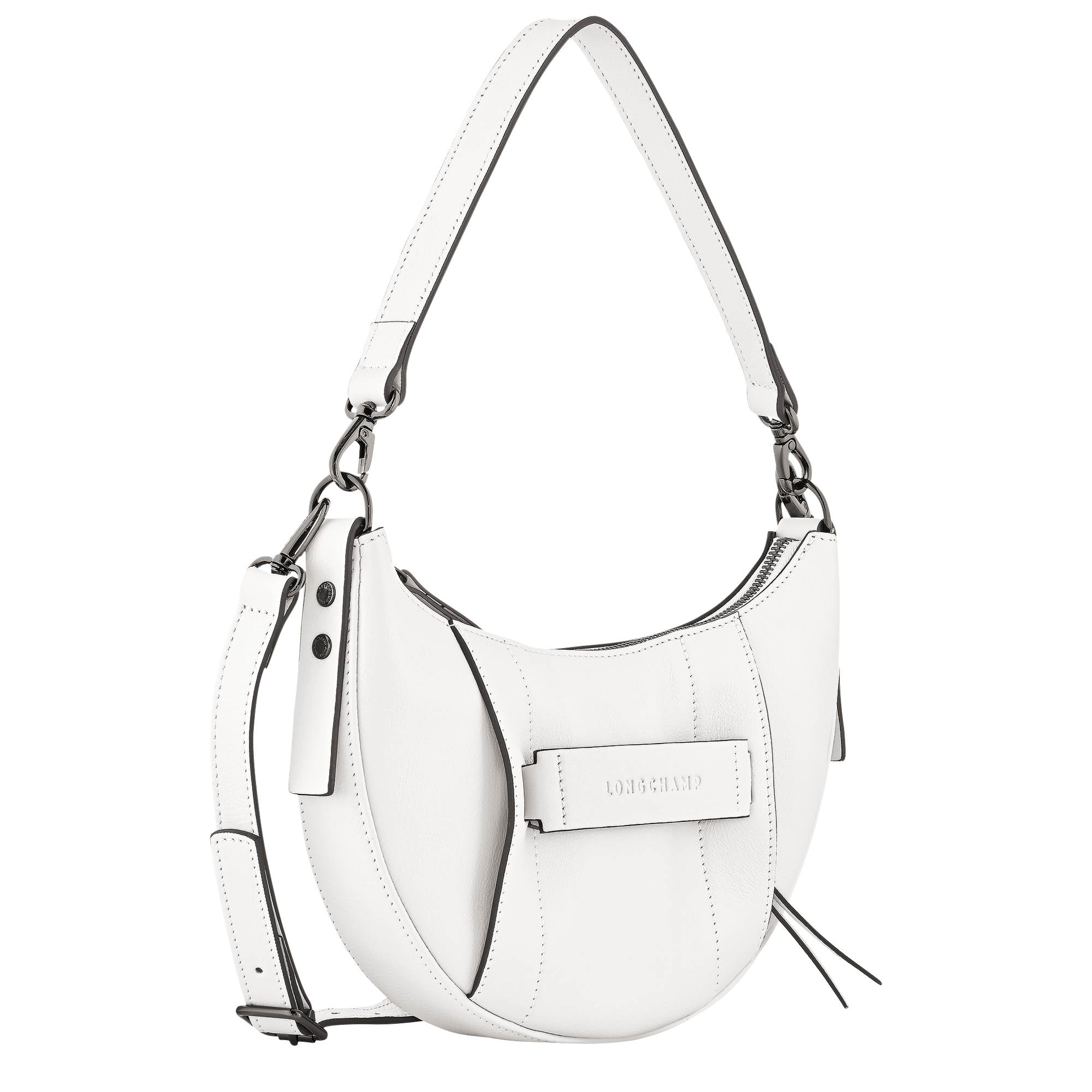 Bolso bandolera S, Blanco - Vista 3 de
4 - ampliar el zoom Longchamp 3D Bolso bandolera S, Blanco