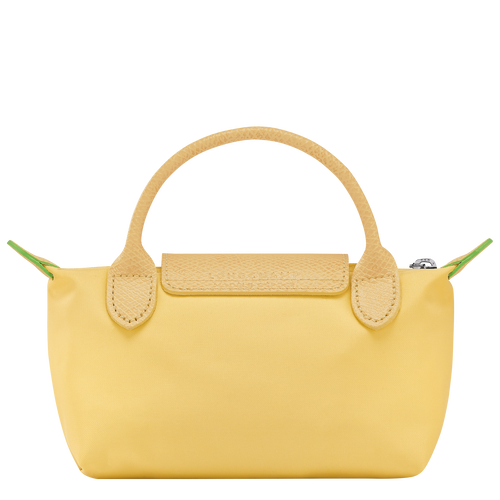 Trousse cosmétiques avec poignée Le Pliage Green , Toile recyclée - Blé - Vue 4 de 5