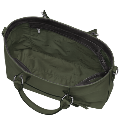 Longchamp 3D Handbag M, Khaki