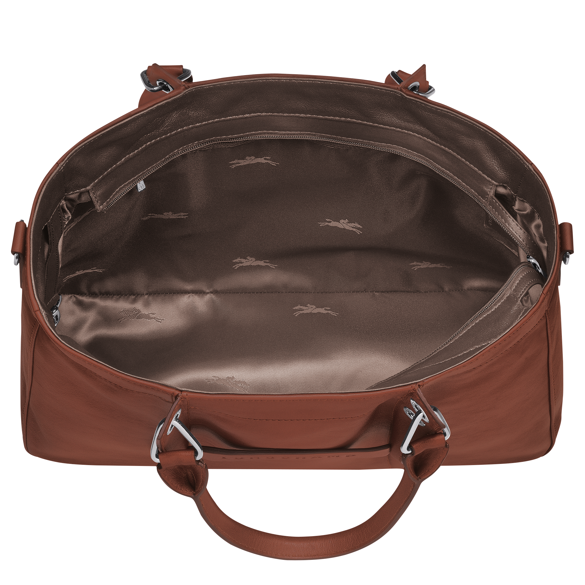 sac longchamp cognac