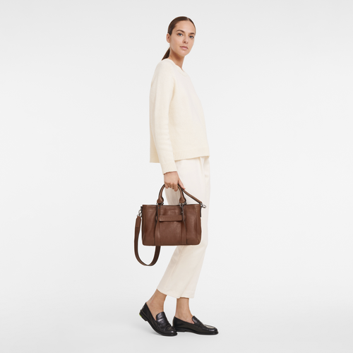 Top handle bag S Longchamp 3D Cognac (L1115772504) | Longchamp US Top handle bag S Longchamp 3D Cognac (L1115772504) | Longchamp US