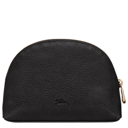 Le Foulonn&eacute; Pouch , Black - Leather