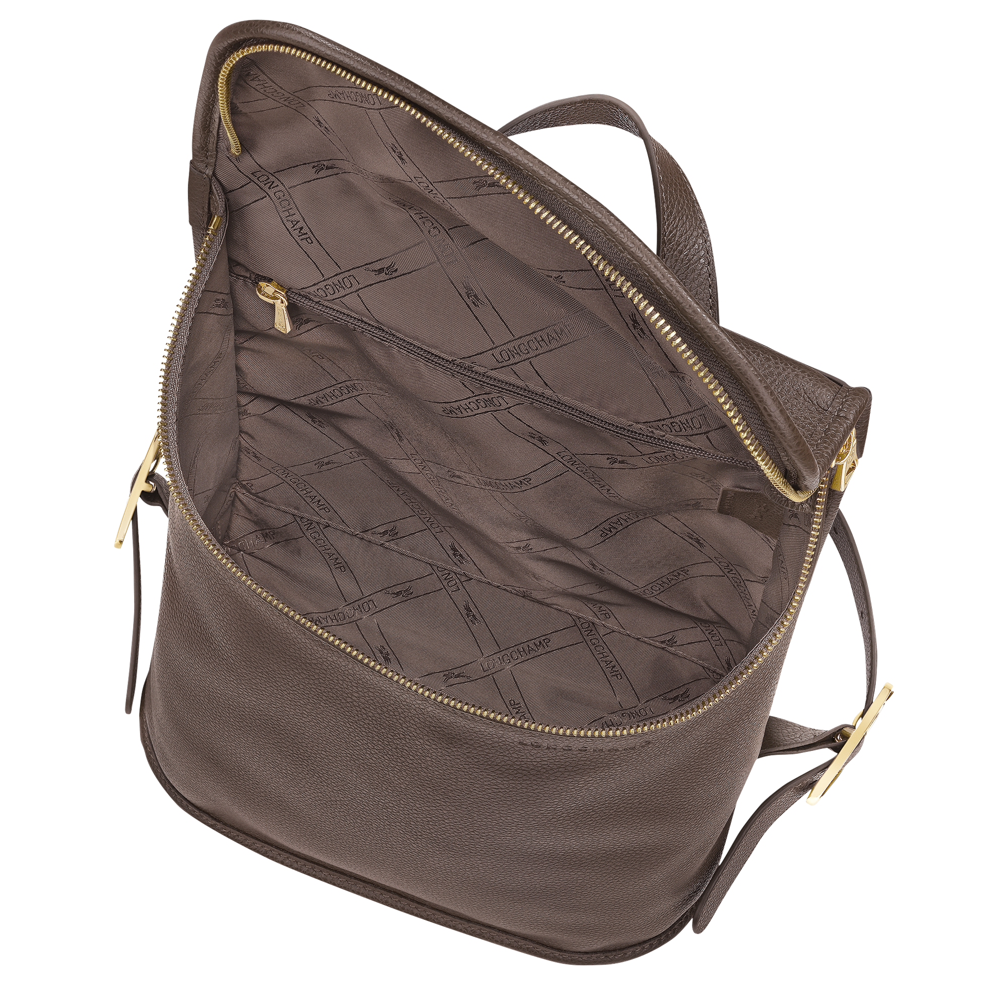 Backpack M, Taupe - View 5 of
6 - zoom in Le Foulonné Backpack M, Taupe