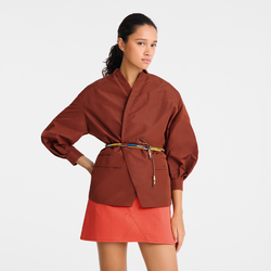 Longfriend Ladies' belt , Brown - Leather