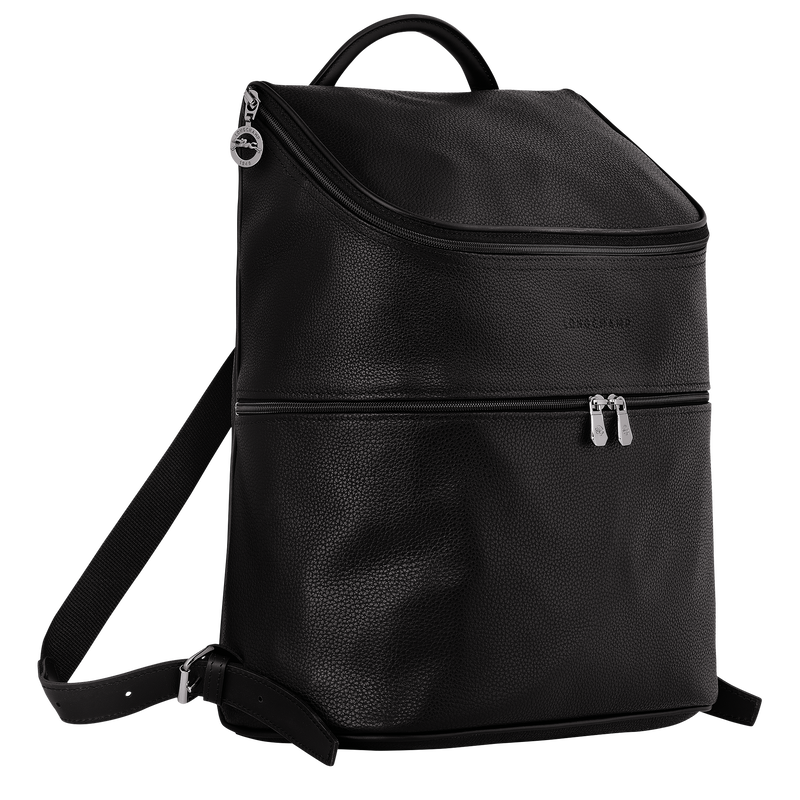 Leather backpack Fauré Le Page Black in Leather - 28095809