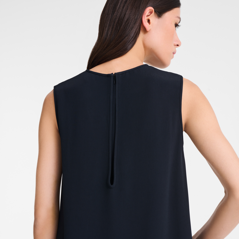 Playsuit , Black - Crepe  - View 5 of  5
