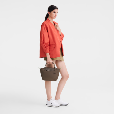 Le Pliage Green Handbag S, Terra