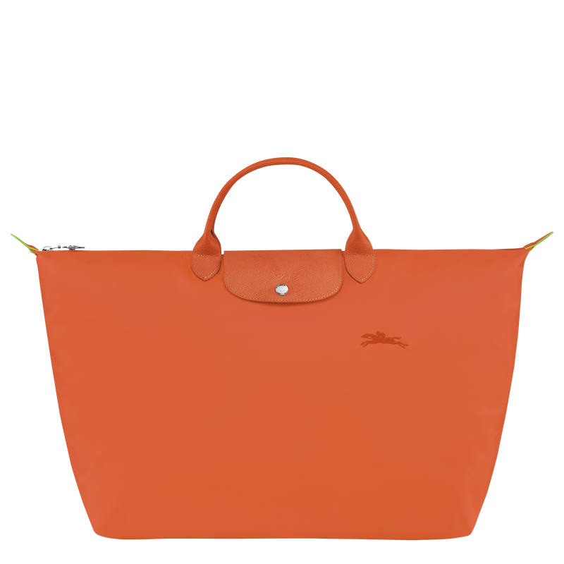 Le Pliage Green 旅行袋 S , 橘紅色 - 再生帆布  - 查看 1 5
