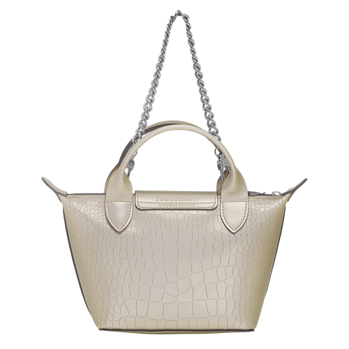 Mini top-handle bag, Platinum - View 3 of 3 Mini top-handle bag, Platinum, hi-res - View 3 of 3