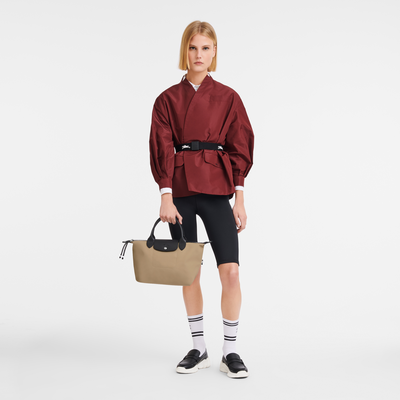 Sac à main S Le Pliage Energy , Toile recyclée - Argile