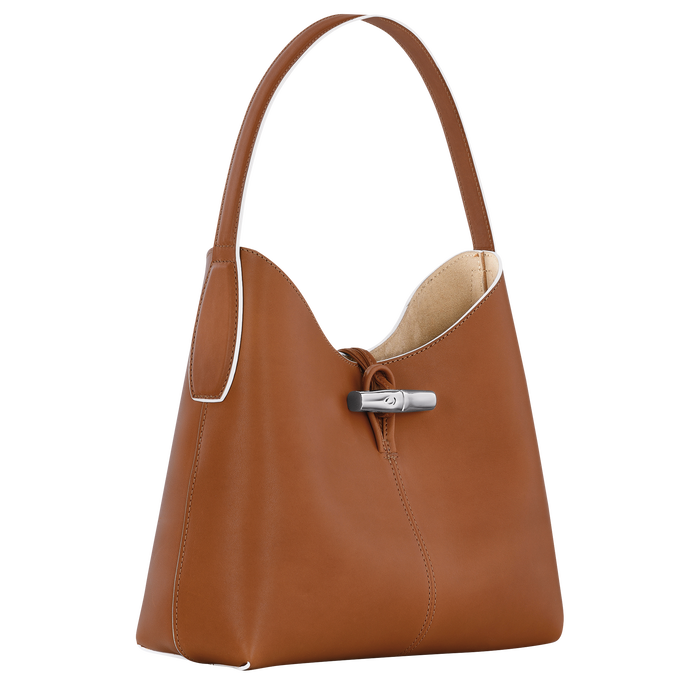 Hobo bag M Roseau Cognac (10153HQS504) Longchamp GB