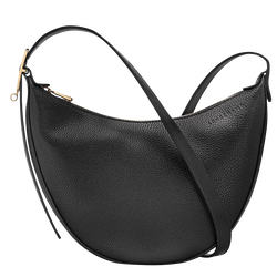 Le Foulonn&eacute; S Crossbody bag , Black - Leather