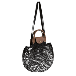 Le Pliage Filet Handtasche L, Schwarz