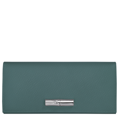 Le Roseau Flap wallet, Cedar