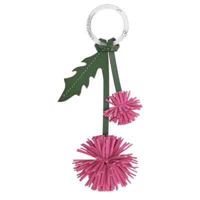 Porte-cl&eacute;s , Cuir - Pivoine