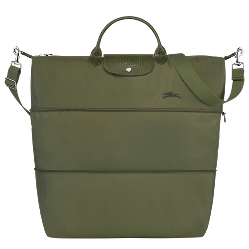 Erweiterbare Reisetasche Le Pliage Green , Recyceltes Canvas - Fichte - Ansicht 1 von 6